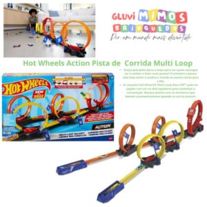 Hot Wheels Action Pista de  Corrida Multi Loop