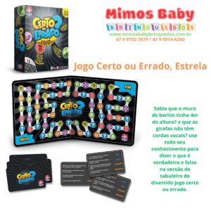 Jogo Certo ou Errado, Estrela