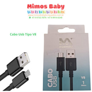 Cabo Usb Tipo V8
