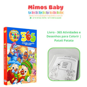 Livro - 365 Atividades e Desenhos para Colorir | Patati Patata