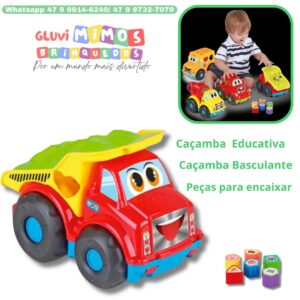 Caçamba Basculante PEDAGÓGICOS GEOMETRIX