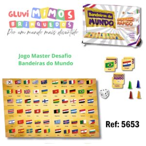 Jogo Master Desafio - Bandeiras do Mundo