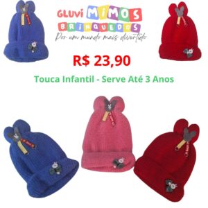 Touca Infantil - Serve Até 3 Anos - Unidade