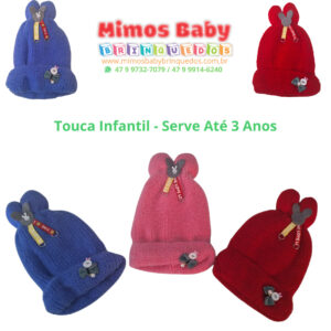 Touca Infantil - Serve Até 3 Anos - Unidade