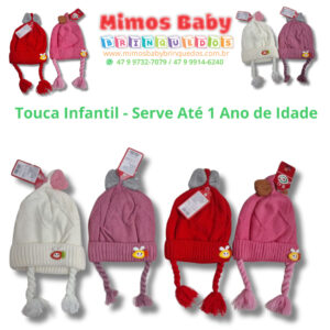 Touca Infantil - Serve Até 1 Ano de Idade