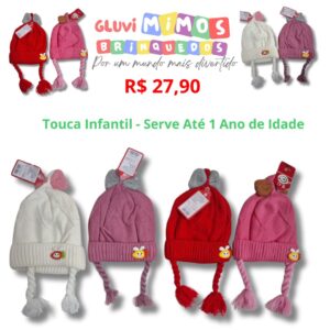 Touca Infantil - Serve Até 1 Ano de Idade