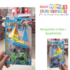 Barquinho a Vela + Quadriciclo