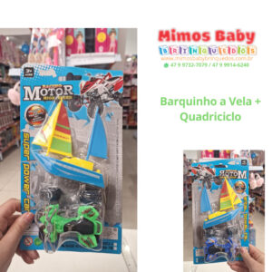 Barquinho a Vela + Quadriciclo