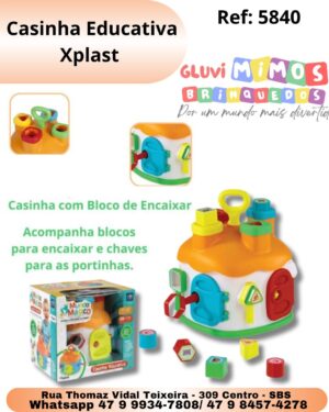 Casinha Educativa Xplast