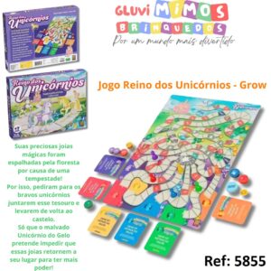 Jogo Reino dos Unicórnios - Grow