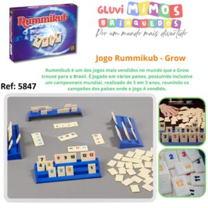 Jogo Rummikub - Grow