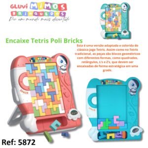 Encaixe Tetris Poli Bricks