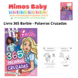 Livro 365 Barbie - Palavras Cruzadas