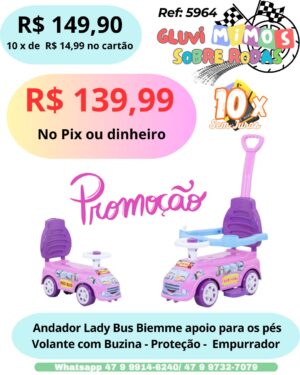 Andador Lady Bus Biemme