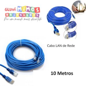 Cabo LAN de Rede – 10 METROS