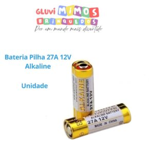 Bateria Pilha 27A 12V Alkaline Unidade
