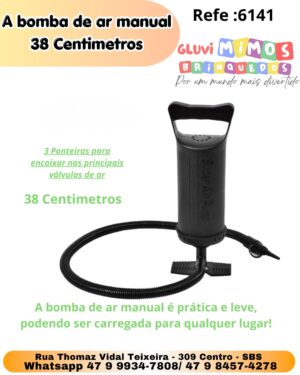 A bomba de ar manual  38 Centimetros