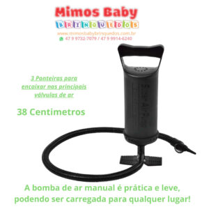 A bomba de ar manual  38 Centimetros