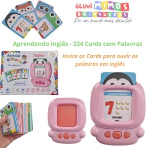 Aprendendo Inglês - 224 Cards com Palavras Insira os Cards para ouvir as palavras em inglês