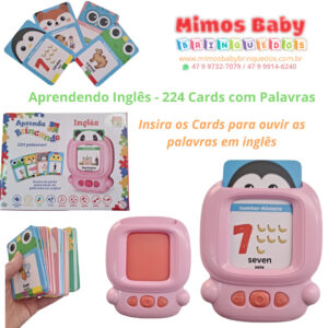 Aprendendo Inglês - 224 Cards com Palavras Insira os Cards para ouvir as palavras em inglês