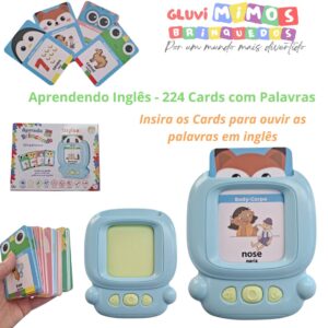 Aprendendo Inglês - 224 Cards com Palavras Insira os Cards para ouvir as palavras em inglês