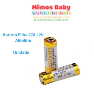 Bateria Pilha 27A 12V Alkaline Unidade