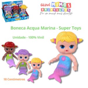 Boneca Acqua Marina - Super Toys