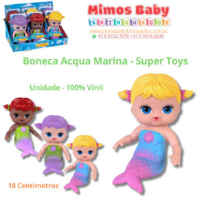 Boneca Acqua Marina - Super Toys