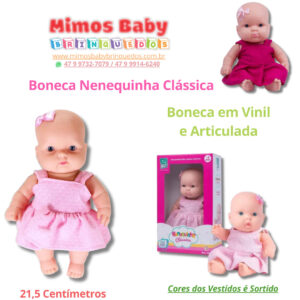Boneca Nenequinha Clássica