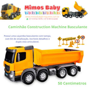 Caminhão Construction Machine Basculante - 50 Cm