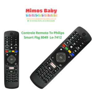 Controle Remoto Tv Philips Smart Fbg 8049  Le-7412