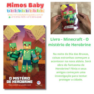 Livro - Minecraft - O mistério de Herobrine