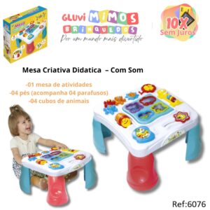 Mesa Criativa Didatica  – Com Som