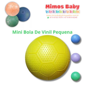 Mini Bola De Vinil Pequena