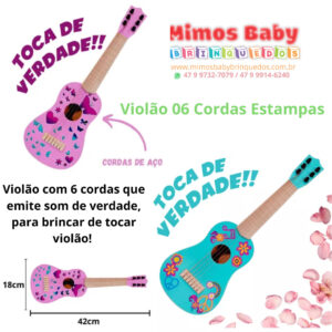 Violão 06 Cordas Estampas