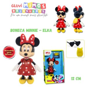 Boneca Minnie - Elka 12 cm