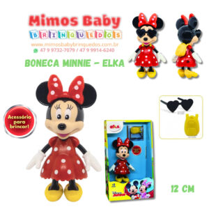 Boneca Minnie - Elka 12 cm