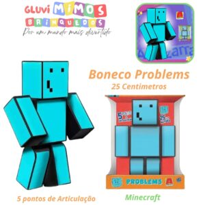 Boneco Problems - Algazarra - 5 pontos de Articulação