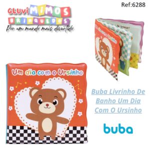 Buba Livrinho De Banho Um Dia Com O Ursinho Buba