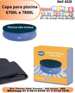 capa para piscina redonda 3,7m de diâmetro