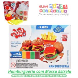 Hamburgueria com Massa Estrela Massinha