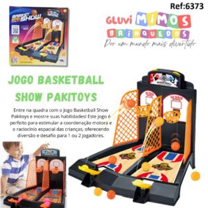 Jogo Basketball Show Pakitoys