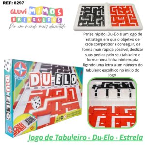 Jogo de Tabuleiro - Du-Elo - Estrela
