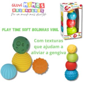 Play Time Soft Bolinhas Vinil