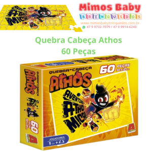 QUEBRA CABECA 60 PCS TURMA ATHOS ALGAZARRA