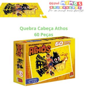 QUEBRA CABECA 60 PCS TURMA ATHOS ALGAZARRA