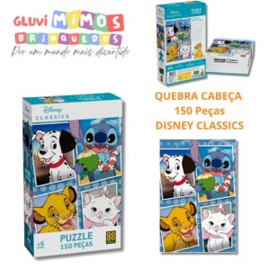 QUEBRA CABEÇA  150 Peças DISNEY CLASSICS