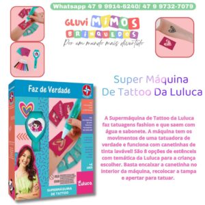 Super Máquina De Tattoo Da Luluca