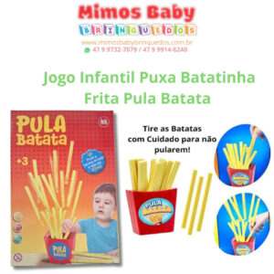 Jogo Infantil Puxa Batatinha Frita Pula Batata