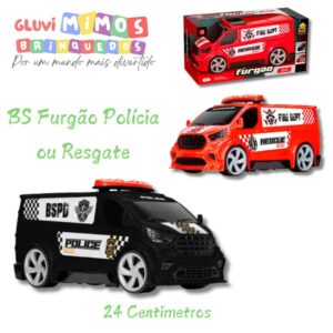 BS Furgão Polícia ou Resgate 24 Centimetros